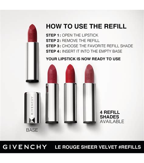 givenchy sheer velvet 09|Givenchy sheer velvet lipstick.